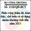 Quyết định 3238/2913/QĐ-BCT