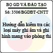 Công văn 3506/BGDĐT-CNTT