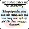 Chỉ thị 08/2013/CT-TTg
