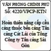 Công văn 4220/VPCP-KTN