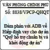 Công văn 8838/VPCP-QHQT