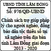 Quyết định 976/2013/QĐ-UBND