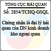 Công văn 2854/TCHQ-GSQL