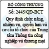 Quyết định 2445/QĐ-BCT