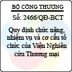 Quyết định 2466/QĐ-BCT