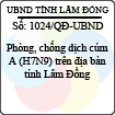 Quyết định 1024/2013/QĐ-UBND