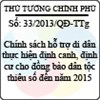 Quyết định 33/2013/QĐ-TTg