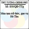 Quyết định 850/2013/QĐ-TTg