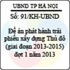 Kế hoạch 91/KH-UBND