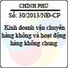 Nghị định 30/2013/NĐ-CP