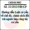 Nghị định 32/2013/NĐ-CP