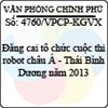 Công văn 4760/VPCP-KGVX