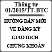 Thông tư 01/2015/TT-BTC