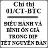 Chỉ thị 01/CT-BTC