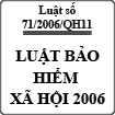 Luật bảo hiểm xã hội 2006