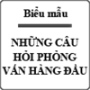 Những câu hỏi phỏng vấn xin việc hàng đầu và cách trả lời