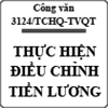 Công văn về việc thực hiện điều chỉnh tiền lương số 3124/TCHQ-TVQT