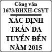 Công văn hướng dẫn xác định, phân bổ, thanh quyết toán chi phí đa tuyến số 1673/BHXH-CSYT