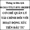 Thông tư liên tịch hướng dẫn cơ chế quản lý tài chính đối với hoạt động xúc tiến đầu tư số 90/2015/TTLT-BTC-BKHĐT