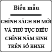 Chính sách bảo hiểm mới và thủ tục điều chỉnh năm sinh trên sổ BHXH