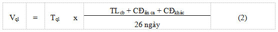 Thông tư hướng dẫn xác định chi phí tiền lương trong giá sản phẩm, dịch vụ công ích số 26/2015/TT-BLĐTBXH