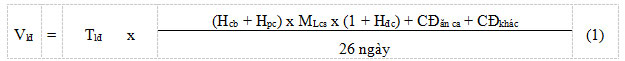 Thông tư hướng dẫn xác định chi phí tiền lương trong giá sản phẩm, dịch vụ công ích số 26/2015/TT-BLĐTBXH