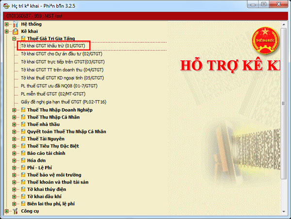 Hướng dẫn gửi tờ khai định dạng XML qua chức năng nộp tờ khai từ HTKK