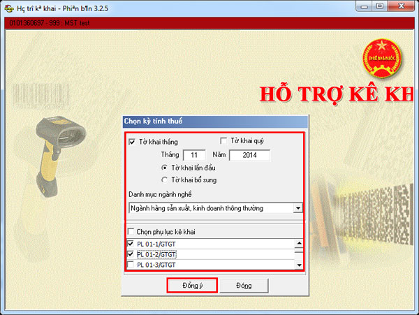 Hướng dẫn gửi tờ khai định dạng XML qua chức năng nộp tờ khai từ HTKK