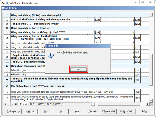 Hướng dẫn gửi tờ khai định dạng XML qua chức năng nộp tờ khai từ HTKK