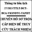 Thông tư liên tịch hướng dẫn chuyển hồ sơ trộm cắp điện để truy cứu hình sự số 27/2015/TTLT-BCT-BCA-VKSNDTC-TANDTC