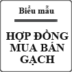 Hợp đồng mua bán gạch