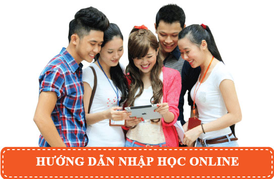 Hướng dẫn nhập học online