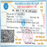 Quyết định 1314/QĐ-BHXH về việc ban hành mã số ghi trên thẻ bảo hiểm y tế