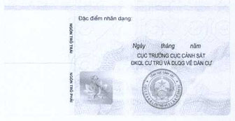 Thẻ căn cước công dân mặt trước