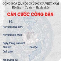 Phiếu thu nhận thông tin căn cước công dân (CC02) 2024