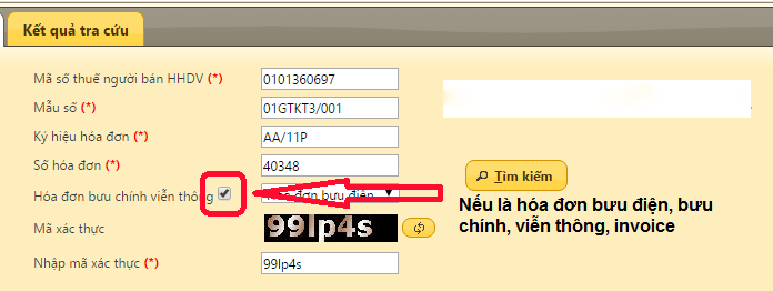 Quy trình kiểm tra hóa đơn tổng cục thuế