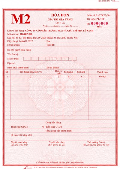 Cách nhận biết hóa đơn