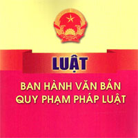 Luật ban hành văn bản quy phạm pháp luật 2015 số 80/2015/QH13