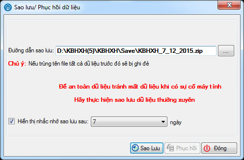Hướng dẫn Update KBHXH 
