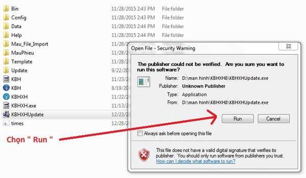 Update KBHXH mới nhất