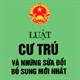 Luật cư trú sửa đổi số 36/2013/QH13