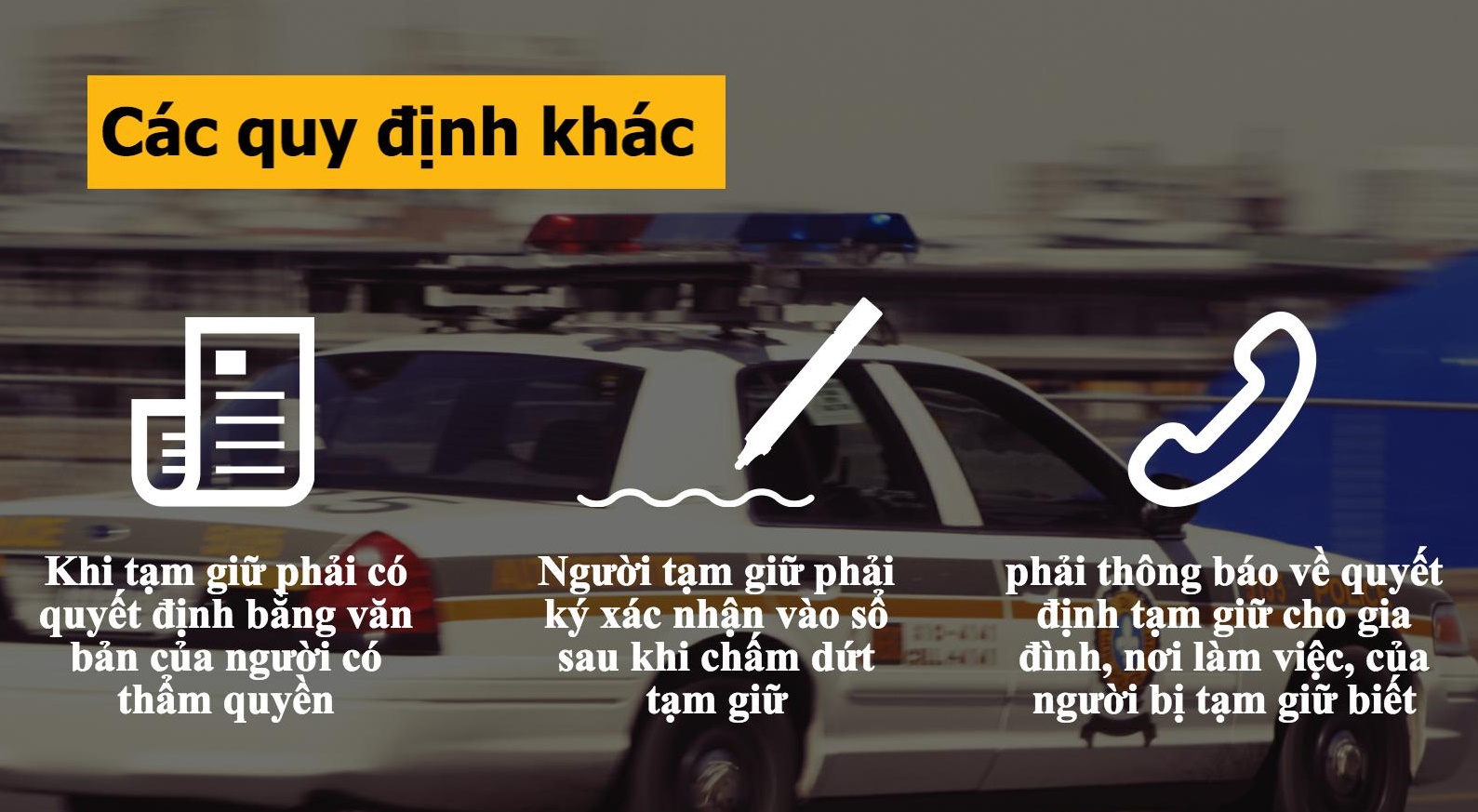 Thời hạn tạm giữ hành chính