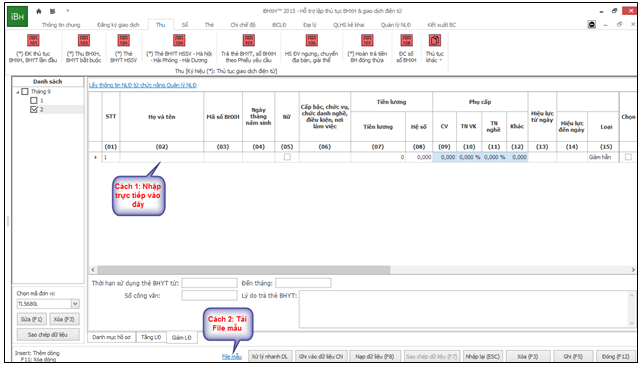 Hướng dẫn thực hiện báo giảm lao động và chốt sổ BHXH trên iBHXH
