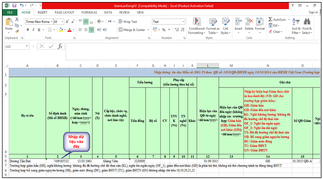 Hướng dẫn thực hiện báo giảm lao động và chốt sổ BHXH trên iBHXH