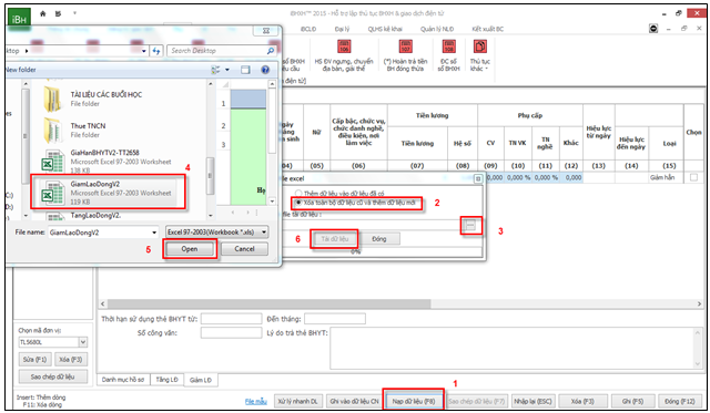 Hướng dẫn thực hiện báo giảm lao động và chốt sổ BHXH trên iBHXH