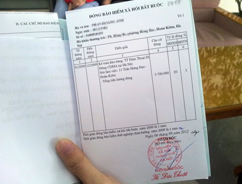 Thủ tục chốt sổ bảo hiểm xã hội năm 2016