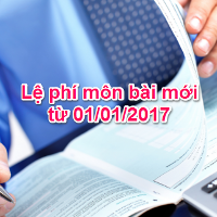 Thông tư 302/2016/TT-BTC hướng dẫn về lệ phí môn bài