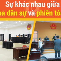 Sự khác nhau giữa phiên tòa dân sự và phiên tòa hình sự?