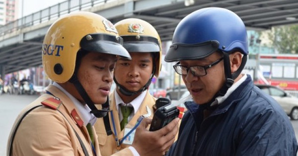 Tổng hợp mức phạt vi phạm giao thông do bia, rượu gây nên