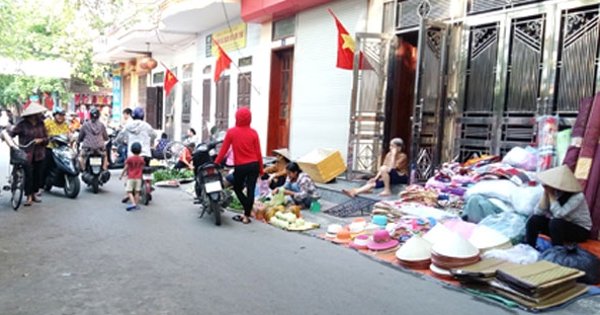 Quy trình xử lý hành vi lấn chiếm vỉa hè